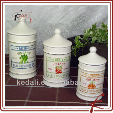 ceramic sugar canister set